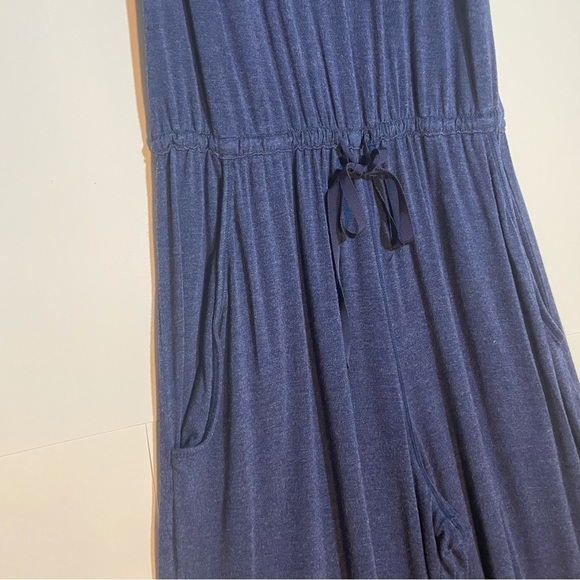 Max Studio Sleeveless Cowl Neck Jumpsuit M  stretchy knit comfy - Picture 6 of 10